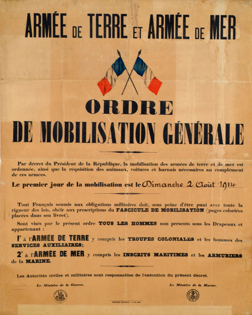 Affiche de la mobilisation. 23Fi312