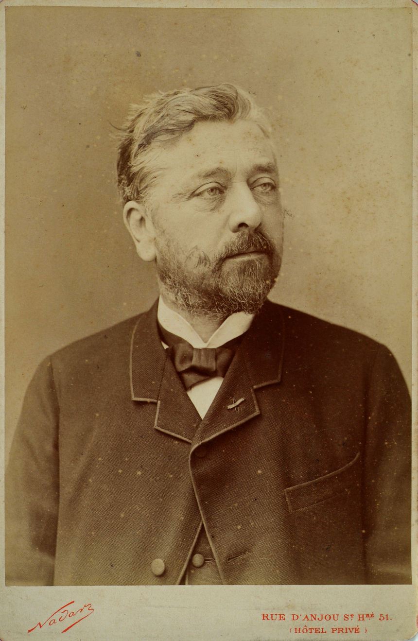 Photographie de Gustave Eiffel par Nadar. Vers 1888. 21Fi555