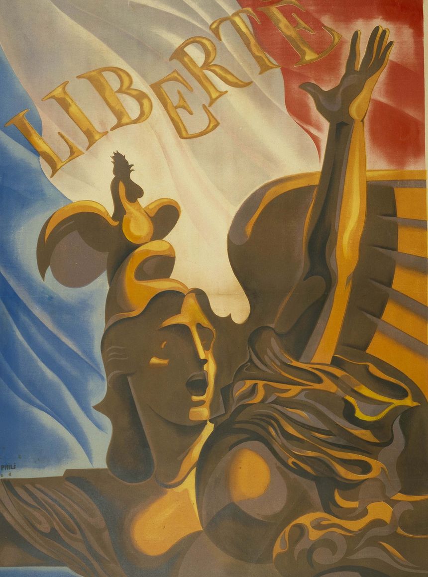 Affcihe "Liberté". 1944. 24Fi75