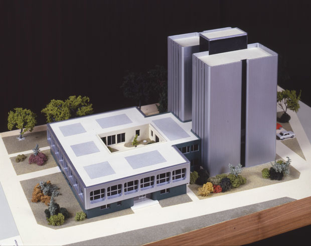 La maquette du bâtiment des Archives