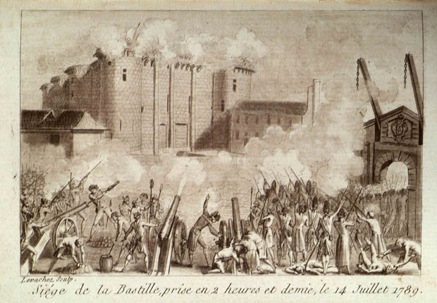 J. M. Brossais du Perray, Remarques et anecdotes sur le château de la Bastille, 1789, D04121