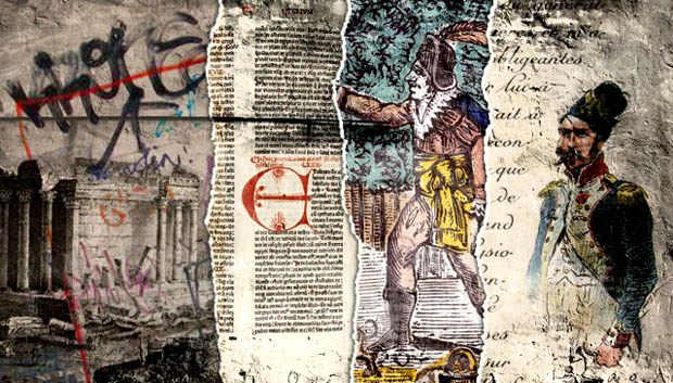 Composition avec tag, N. Leyer, 2009