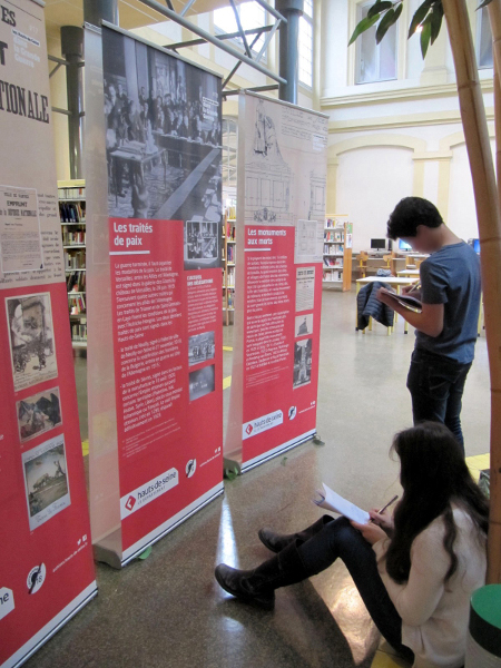 Exposition itinérante sur la Grande Guerre dans les Hauts-de-Seine