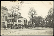 Carte postale ancienne : le quartier des Vallées